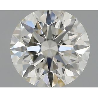 0.30 Carat Round H VS2 EX IGI Natural Diamond