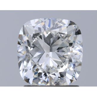 1.9 Carat Cushion Modified G SI2 - EX GIA Natural Diamond