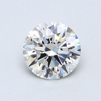 0.82 Carat Round F VS2 EX VG GIA Natural Diamond