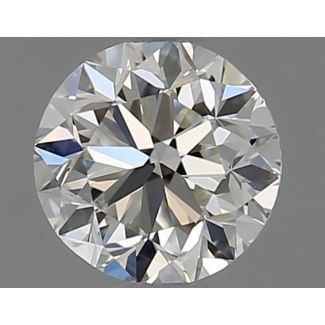 0.5 Carat Round H VVS1 GD EX VG GIA Natural Diamond