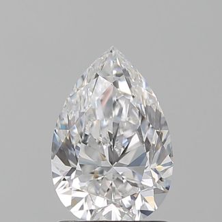 1.5 Carat Pear D VS2 - EX VG GIA Natural Diamond