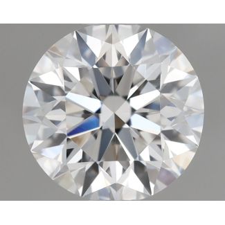 1.0 Carat Round E VVS1 EX GIA Natural Diamond