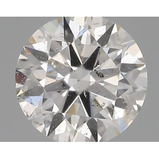 0.30 Carat Round G SI2 EX IGI Natural Diamond