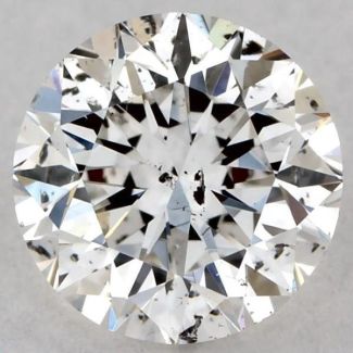 0.4 Carat Round G SI2 GD EX VG GIA Natural Diamond