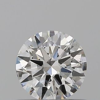 0.5 Carat Round G SI1 EX VG GIA Natural Diamond