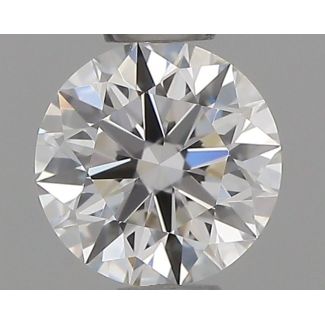 0.35 Carat Round F VS1 EX GIA Natural Diamond