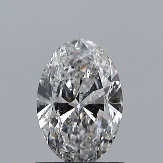 0.65 Carat Oval E SI2 - EX VG GIA Natural Diamond