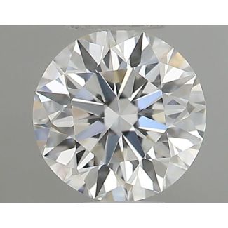 0.40 Carat Round G VVS2 EX GIA Natural Diamond