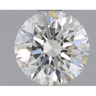 1.01 Carat Round H VS2 EX IGI Natural Diamond