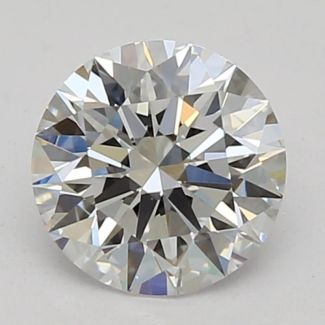 0.50 Carat Round D VVS2 EX GIA Natural Diamond