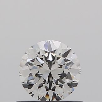 0.50 Carat Round H VS1 G EX VG GIA Natural Diamond