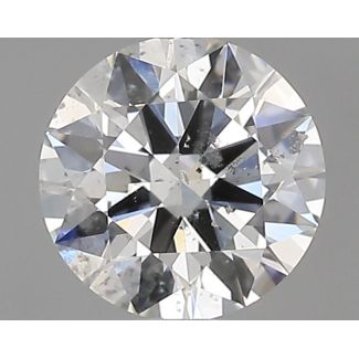 0.5 Carat Round G SI2 EX VG GIA Natural Diamond