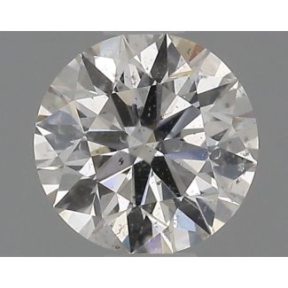 0.4 Carat Round F SI2 EX GIA Natural Diamond