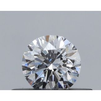 0.31 Carat Round D FL EX GIA Natural Diamond