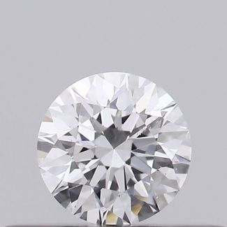 0.23 Carat Round D SI1 EX GIA Natural Diamond