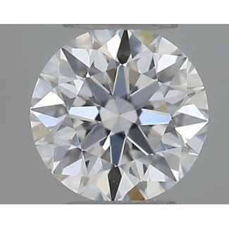 0.23 Carat Round E VS1 EX GIA Natural Diamond