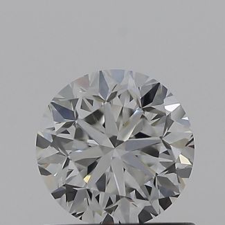 0.80 Carat Round E VVS1 G EX VG GIA Natural Diamond