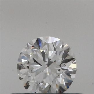 0.31 Carat Round H VS1 EX VG GIA Natural Diamond