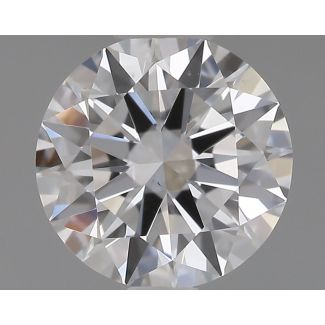 0.51 Carat Round D VS1 EX GIA Natural Diamond