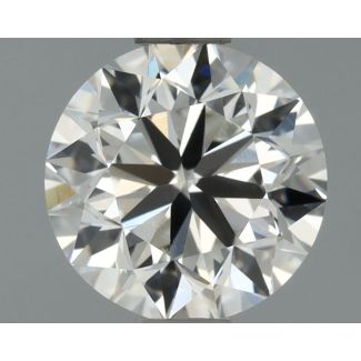 0.9 Carat Round H VS1 VG EX GIA Natural Diamond