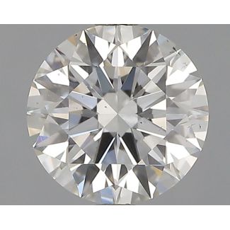 1.03 Carat Round F SI1 EX GIA Natural Diamond