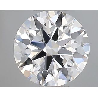 0.52 Carat Round G IF EX VG GIA Natural Diamond