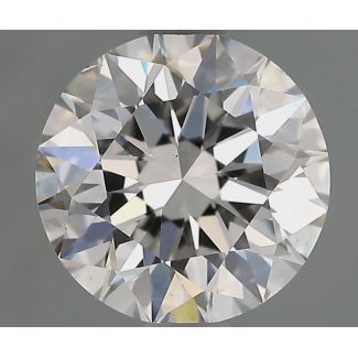 1.5 Carat Round G SI1 EX GIA Natural Diamond