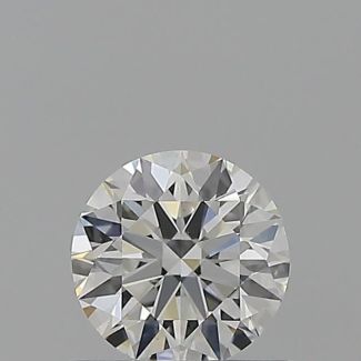 0.53 Carat Round G SI1 EX GIA Natural Diamond