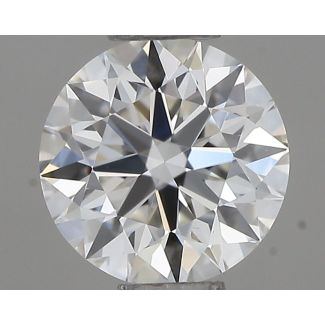 0.44 Carat Round G VVS1 EX GIA Natural Diamond