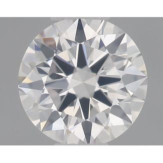 0.36 Carat Round E VS1 EX GIA Natural Diamond