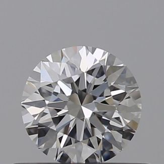 0.5 Carat Round D VVS1 EX VG GIA Natural Diamond