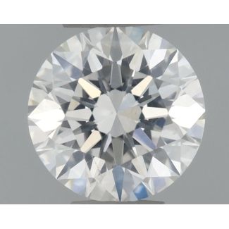 0.43 Carat Round E SI2 EX GIA Natural Diamond