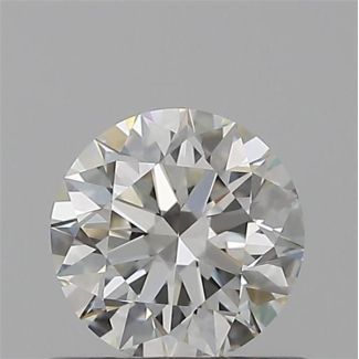 0.50 Carat Round H IF EX GIA Natural Diamond