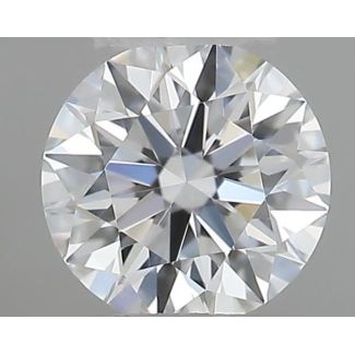 0.21 Carat Round D VS1 EX GIA Natural Diamond