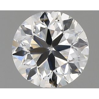 0.50 Carat Round E VS2 GD EX VG GIA Natural Diamond