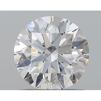 1.01 Carat Round F VVS1 EX GIA Natural Diamond