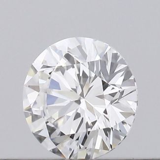 0.2 Carat Round E VVS1 EX GIA Natural Diamond