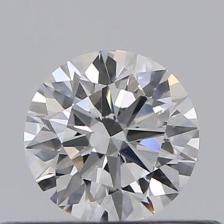 0.31 Carat Round E VS1 EX VG GIA Natural Diamond