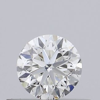 0.4 Carat Round H VS1 GD EX VG GIA Natural Diamond