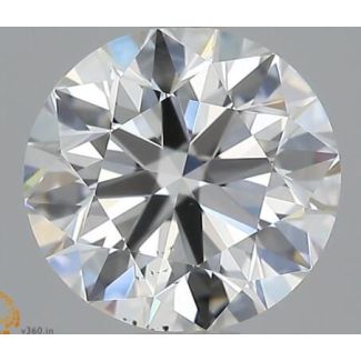 1.0 Carat Round G VS2 EX GIA Natural Diamond