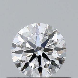 0.35 Carat Round H IF EX GIA Natural Diamond