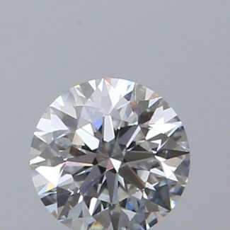 0.34 Carat Round F VS1 EX GIA Natural Diamond