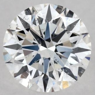 0.23 Carat Round F SI2 EX GIA Natural Diamond