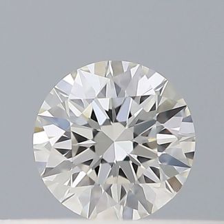 0.19 Carat Round G IF EX GIA Natural Diamond