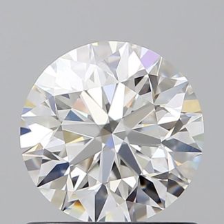 0.95 Carat Round F VS1 EX GIA Natural Diamond