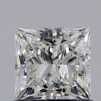 0.70 Carat Princess H VS2 - VG GIA Natural Diamond