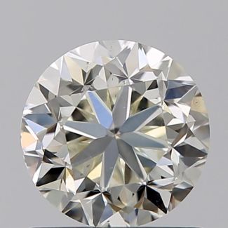 1.00 Carat Round J VS2 F VG GIA Natural Diamond