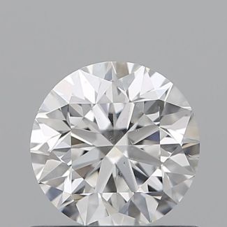 0.7 Carat Round D SI1 VG EX GIA Natural Diamond