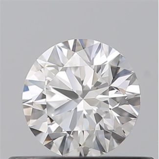 0.35 Carat Round E VVS1 EX GIA Natural Diamond