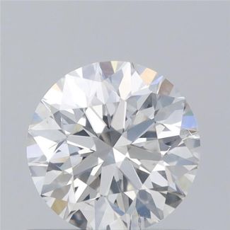 0.70 Carat Round G SI1 EX GIA Natural Diamond